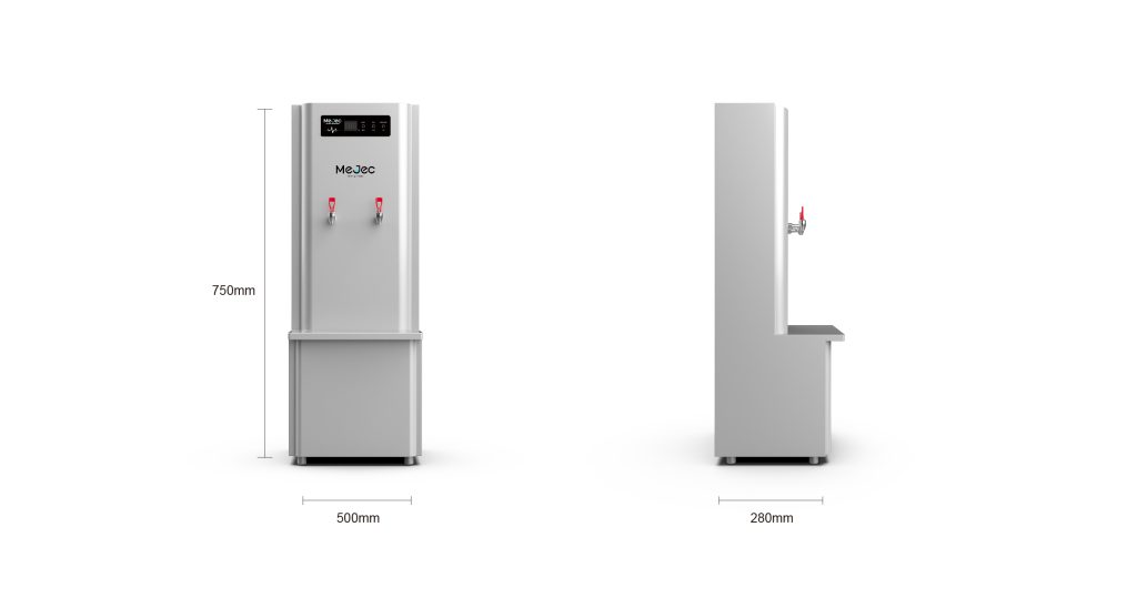 Mejec Dual-Faucet Boiling Water Dispenser